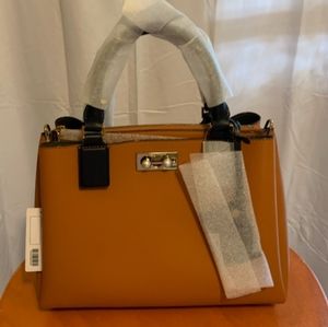 Tan Charles & Keith purse